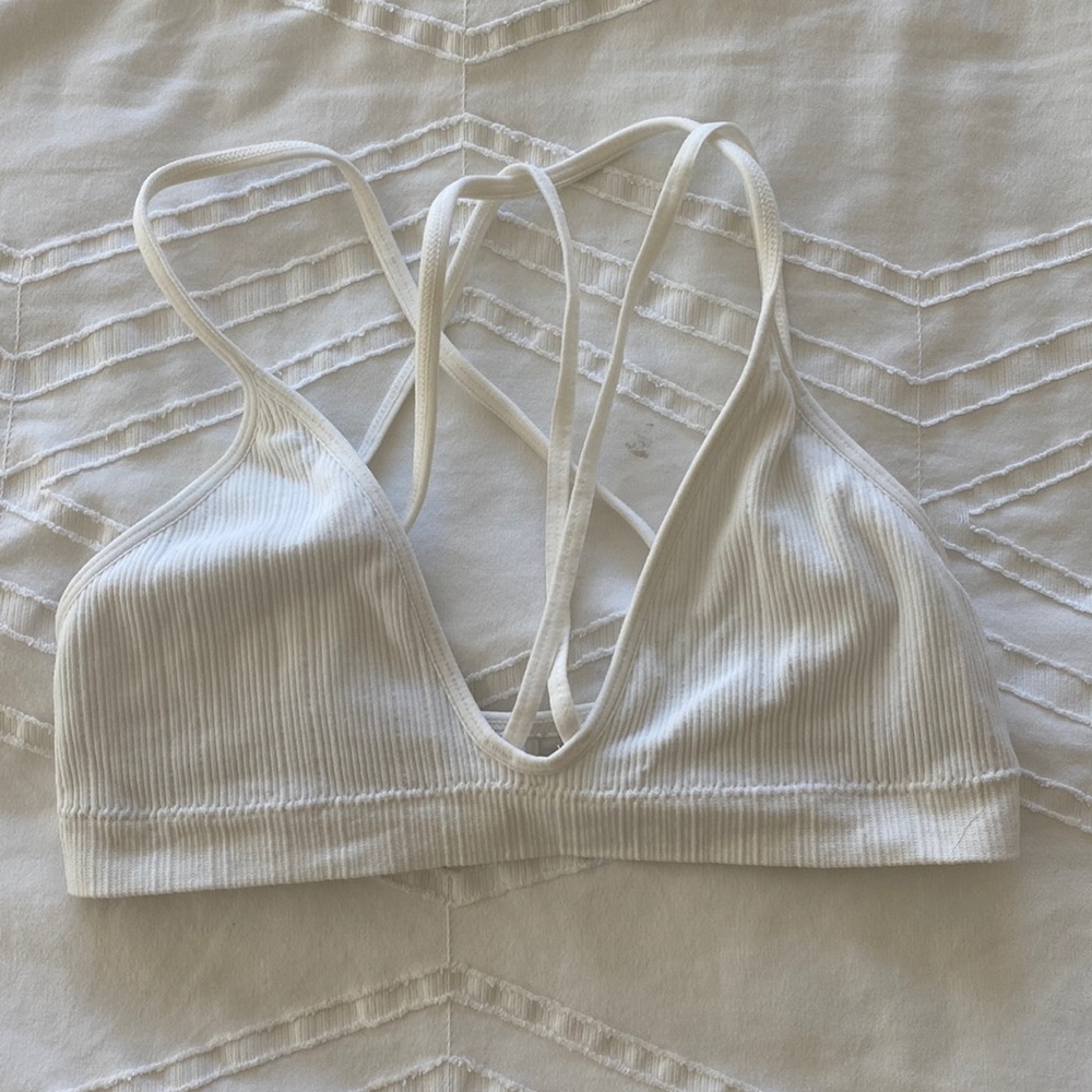 urban outfitters white bralette